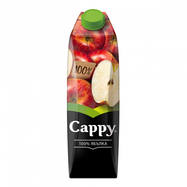 натурален сок капи ябълка 1л