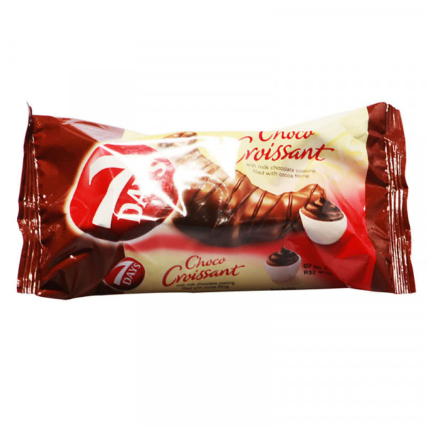 кроасан чоко 7 дейс с шоколадова глазура 60гр.