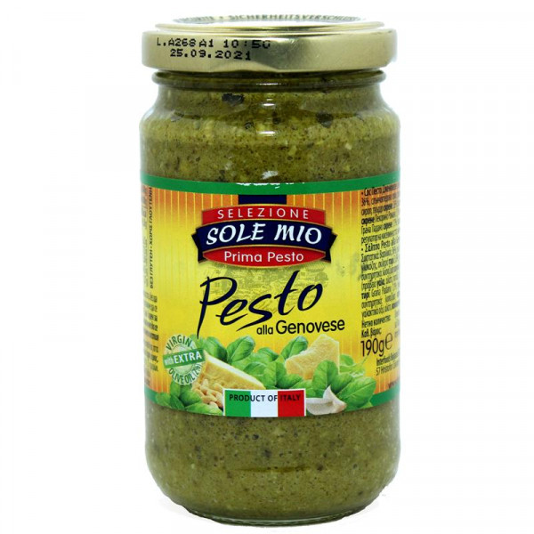 сос песто дженовезе соле мио 190г