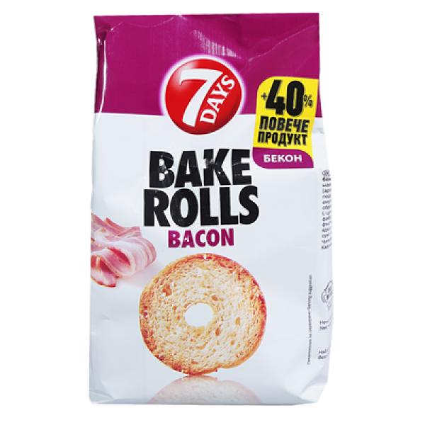 бейк ролс 7дейс с бекон 112гр.