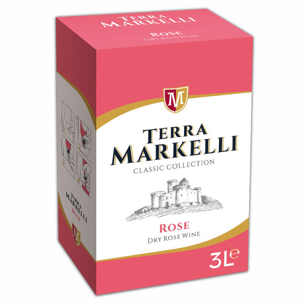 вино тера маркели розе 3л.