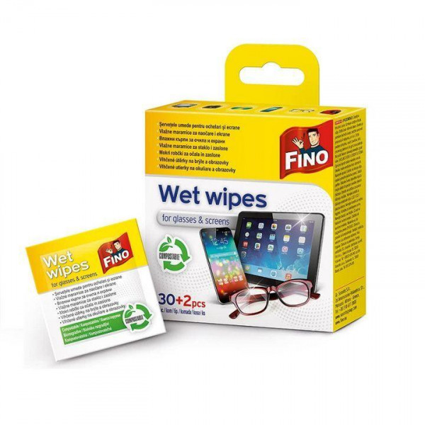кърпи за очила фино 30бр+2подарък