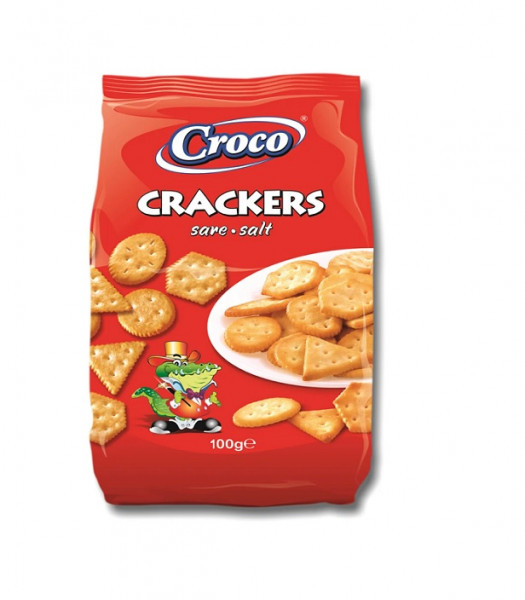 крекери кроко сол 100гр.