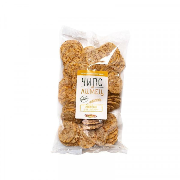 чипс от лимец и сирене гривас 100г
