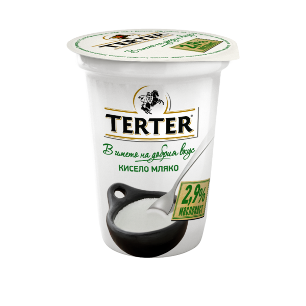 кисело мляко тертер 2,9% 400гр