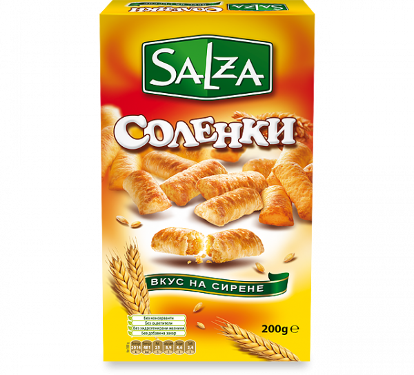 соленки салза с вкус на сирене 200гр.