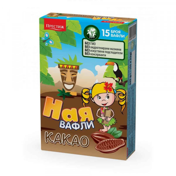 вафли ная какао 15бр