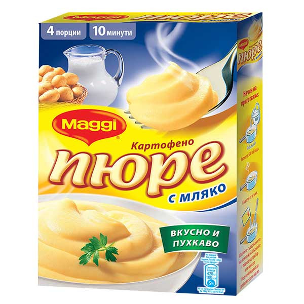 картофено пюре маги с мляко 125гр.