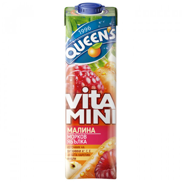 QUEENS Нектар Малина  - 1 л.