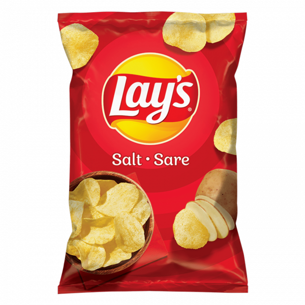 чипс лейс със сол 140г