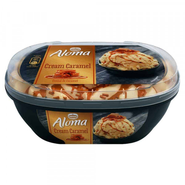 сладолед алома крем карамел 490гр.