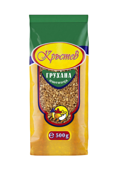 пшеница кръстев грухана 500г