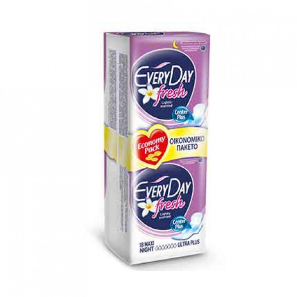 дамски превръзки евридей фреш дуо нощни 20 бр