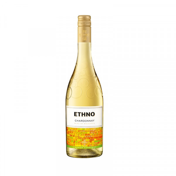 бяло вино шардоне етно 750мл
