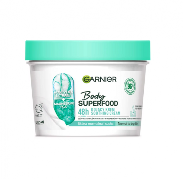 kрем за тяло garnier с алое вера и магнезий - 380мл.