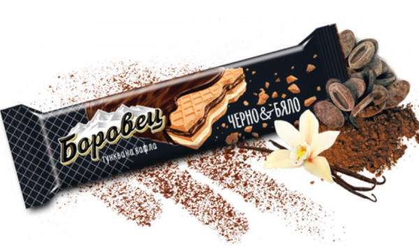 вафла боровец черно и бяло 30гр,