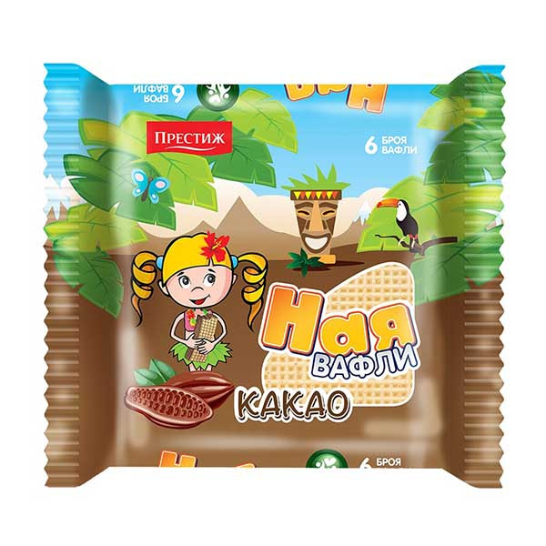 вафла ная какао 6бр