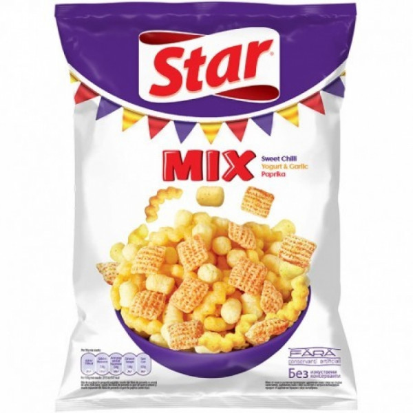 снакс стар микс лилав 90гр