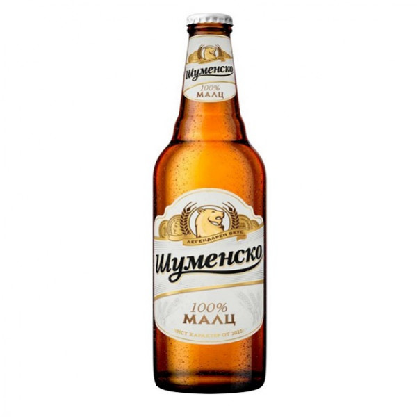 Шуменско пиво 100% Малц - 0,500 мл.