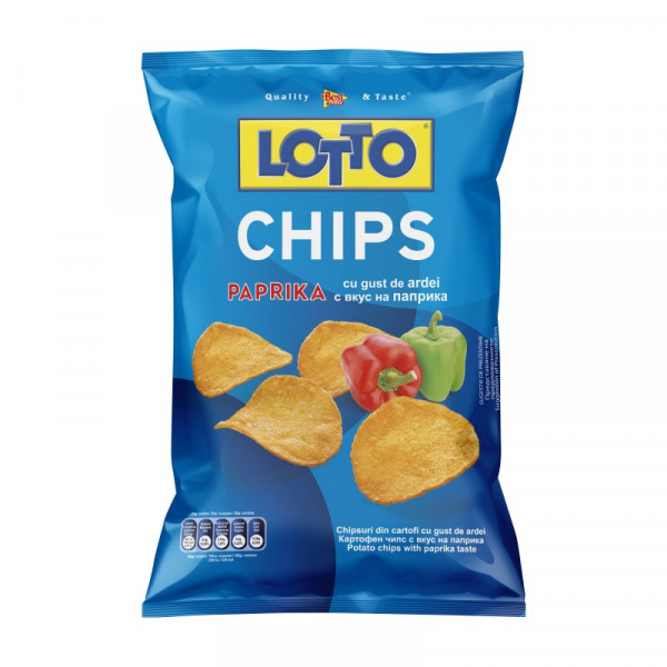 чипс лото паприка 100гр