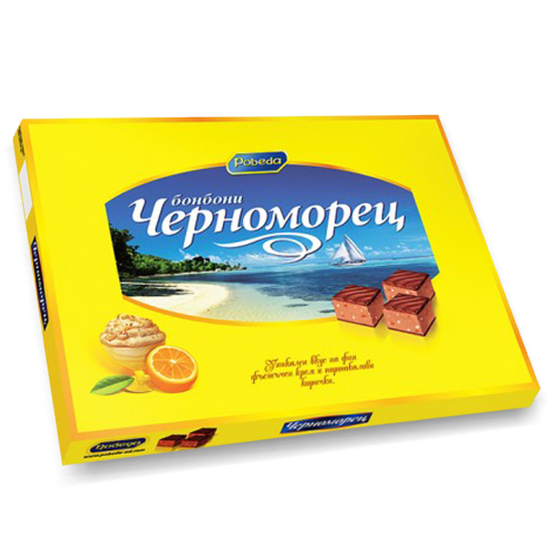 шоколадови бонбони черноморец 250гр.