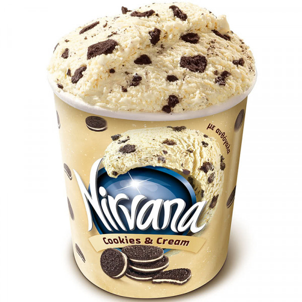 сладолед нирвана с бисквитки 470мл