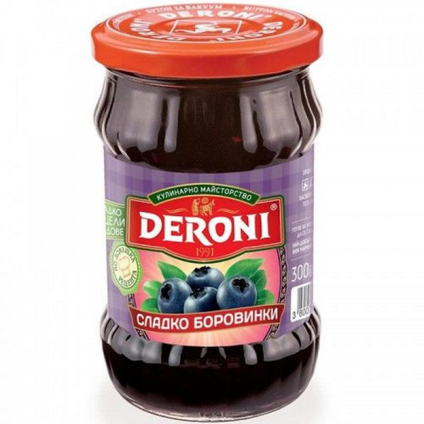 сладко дерони боровинка 300 гр