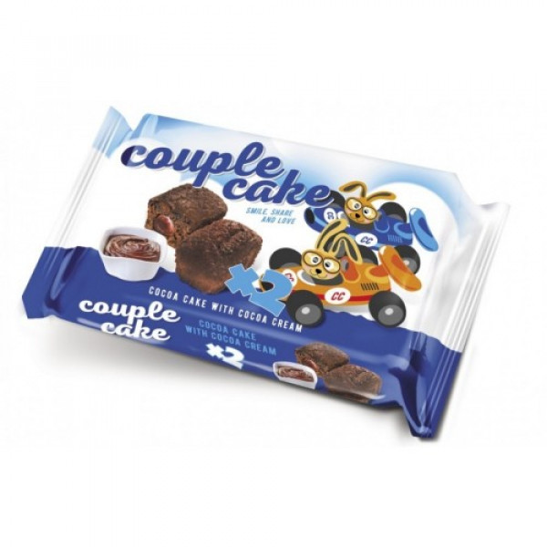 кекс купле с шоко капка  2бр 60гр