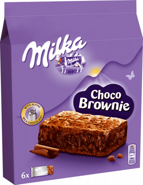 кексче милка шоко брауни 6х25г