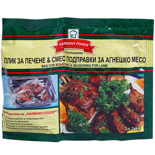 подправка за агнешко месо+плик за печене меркурий 50гр