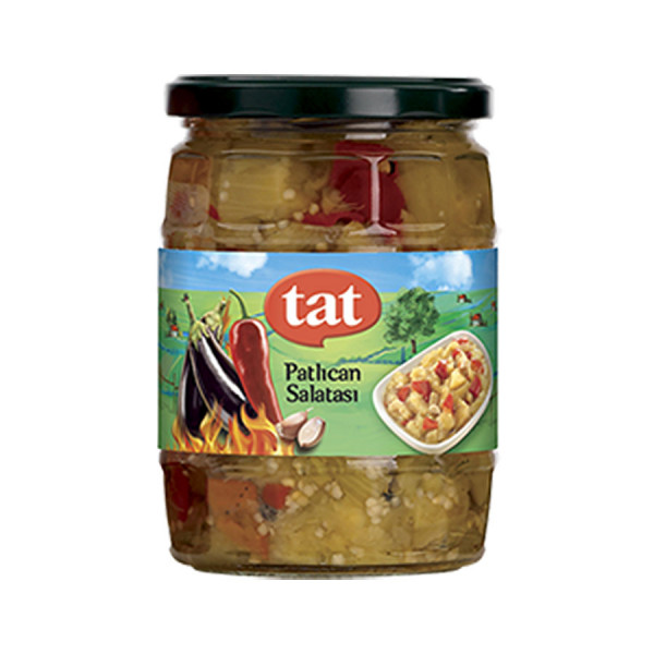 печен патладжан с пиперки тат 520г