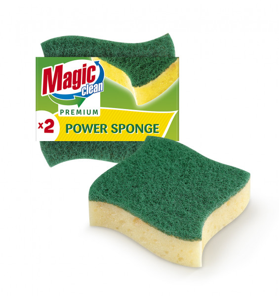 гъба метализирана 2бр.magic clean