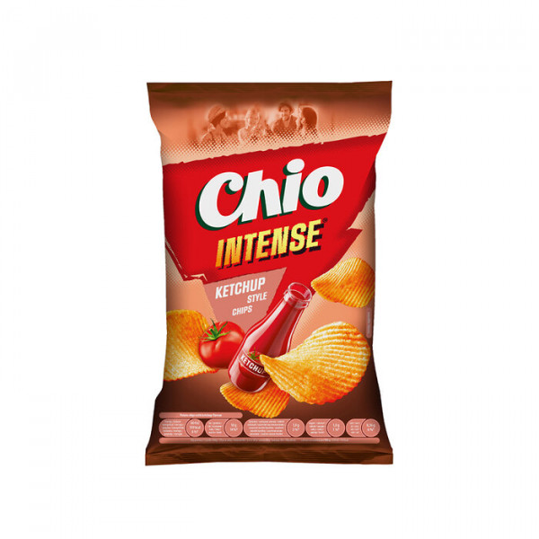 чипс чио интенс кетчуп 130гр
