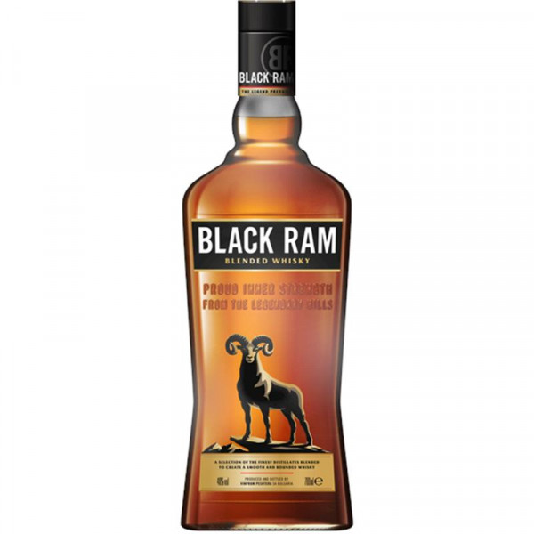 уиски блек рам 1л.