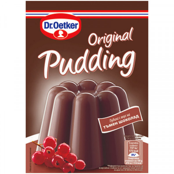 пудинг доктор йоткер тъмен шоколад 50г