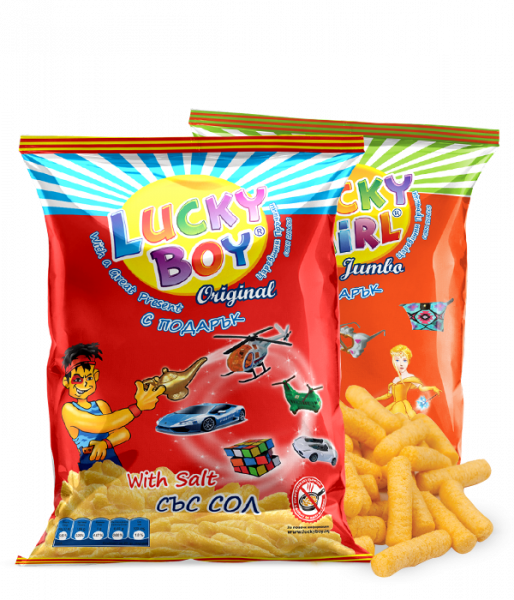 зрънчо лъки бой екстра за момче супер подарък 100гр.