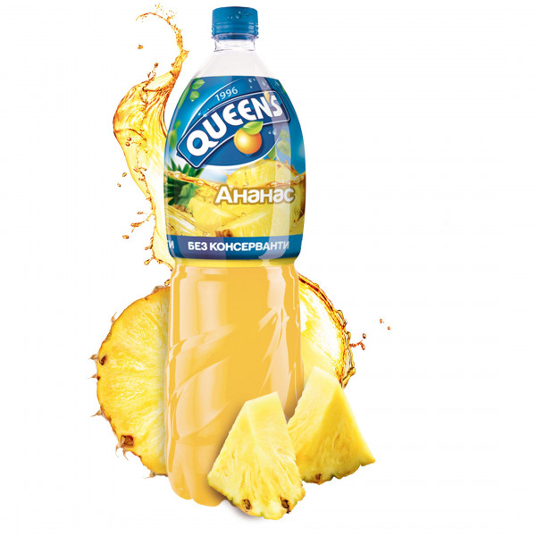 сок кул си куинс ананас 2л