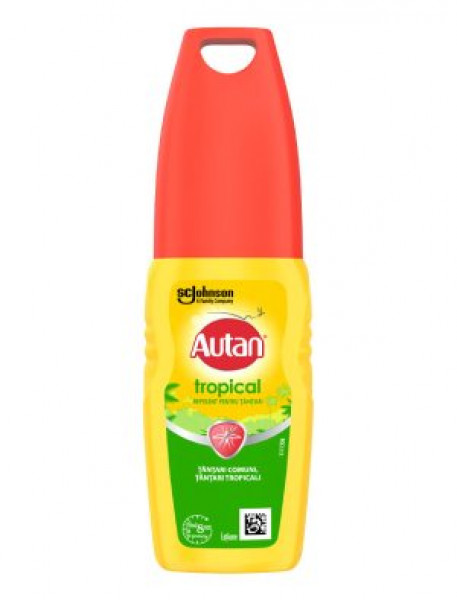лосион аутан тропикал против насекоми 100мл