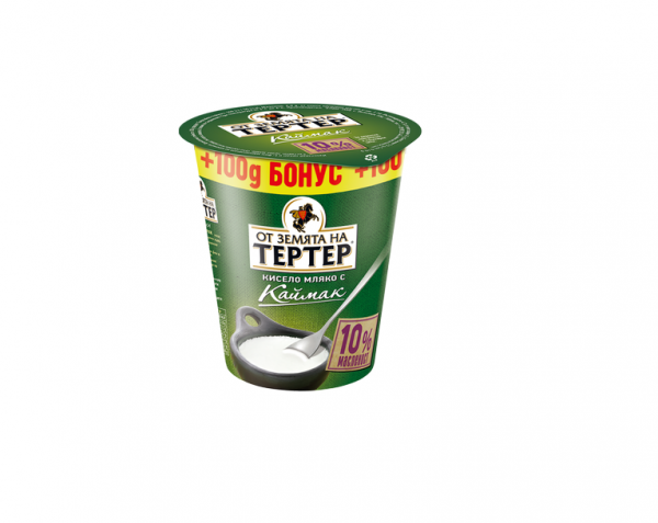 кисело мляко тертер 10%  400гр
