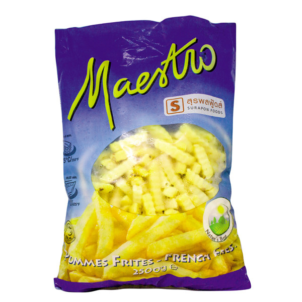 бланширани картофи маестро стек хаус 2,5кг