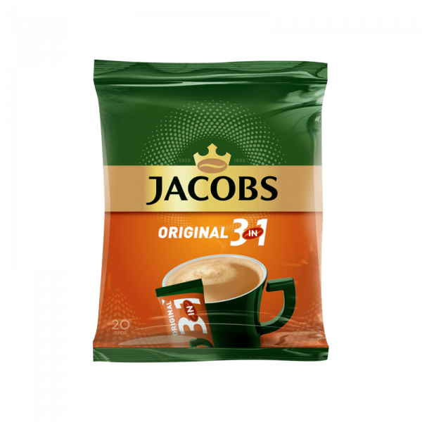 разтворимо кафе якобс монарх 3 в 1 9+1бр. 180гр.