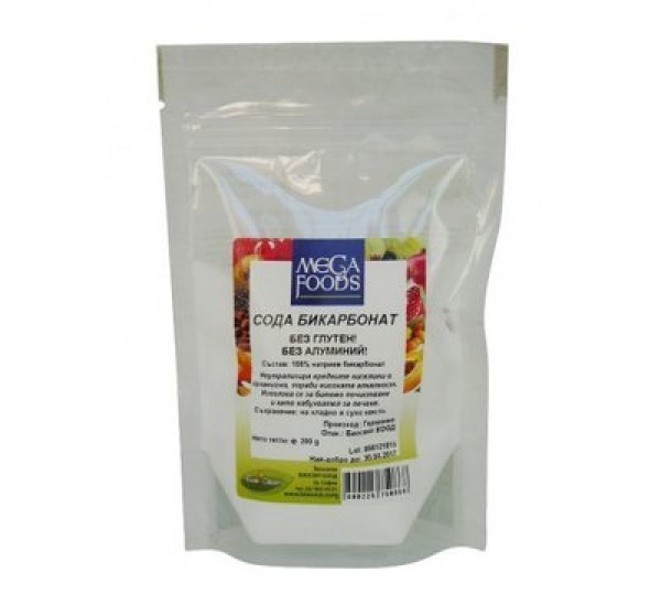 сода без глутен мега фудс 200гр