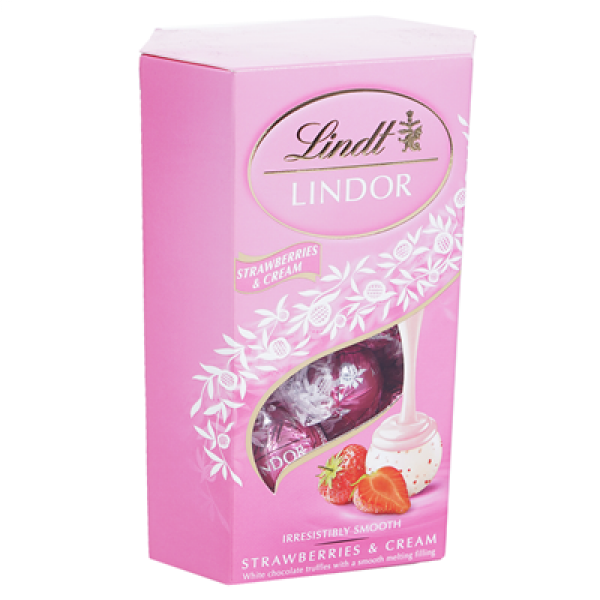 бонбони линдор корнет ягода 200гр