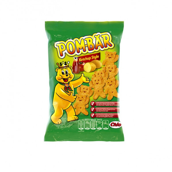 чипс помбер с кетчуп 50гр