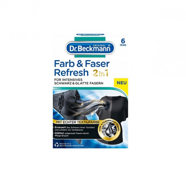 мокри кърпи др.бекман тъмно пране 6бр