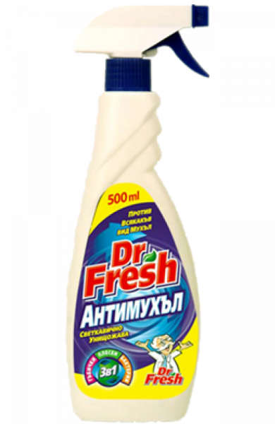 почистващ препарат доктор фреш-антимухъл пълнител 500 мл
