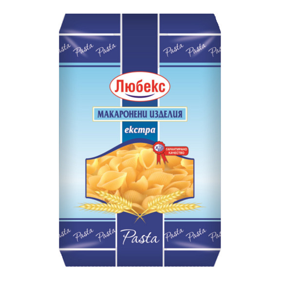 макарони охлюв любекс 400 гр