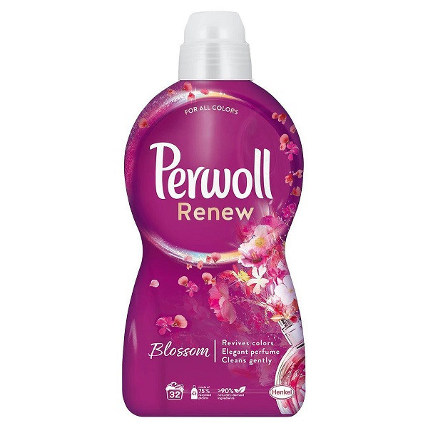 Tечен перилен препарат Perwoll Renew Blossom (32 пранета) - 1.92 л.