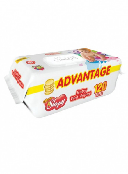 мокри кърпички 120 бр. с капак sleepy advantage