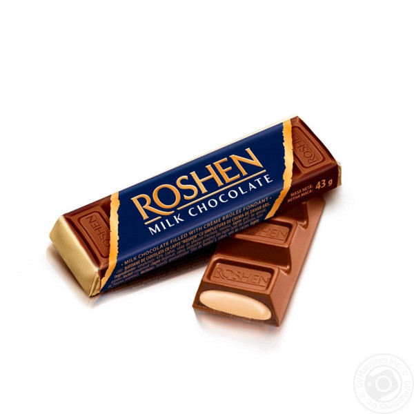 шоколад рошен барче млечен 43гр